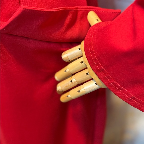 Red Women's Dress - Picture 2 of 8